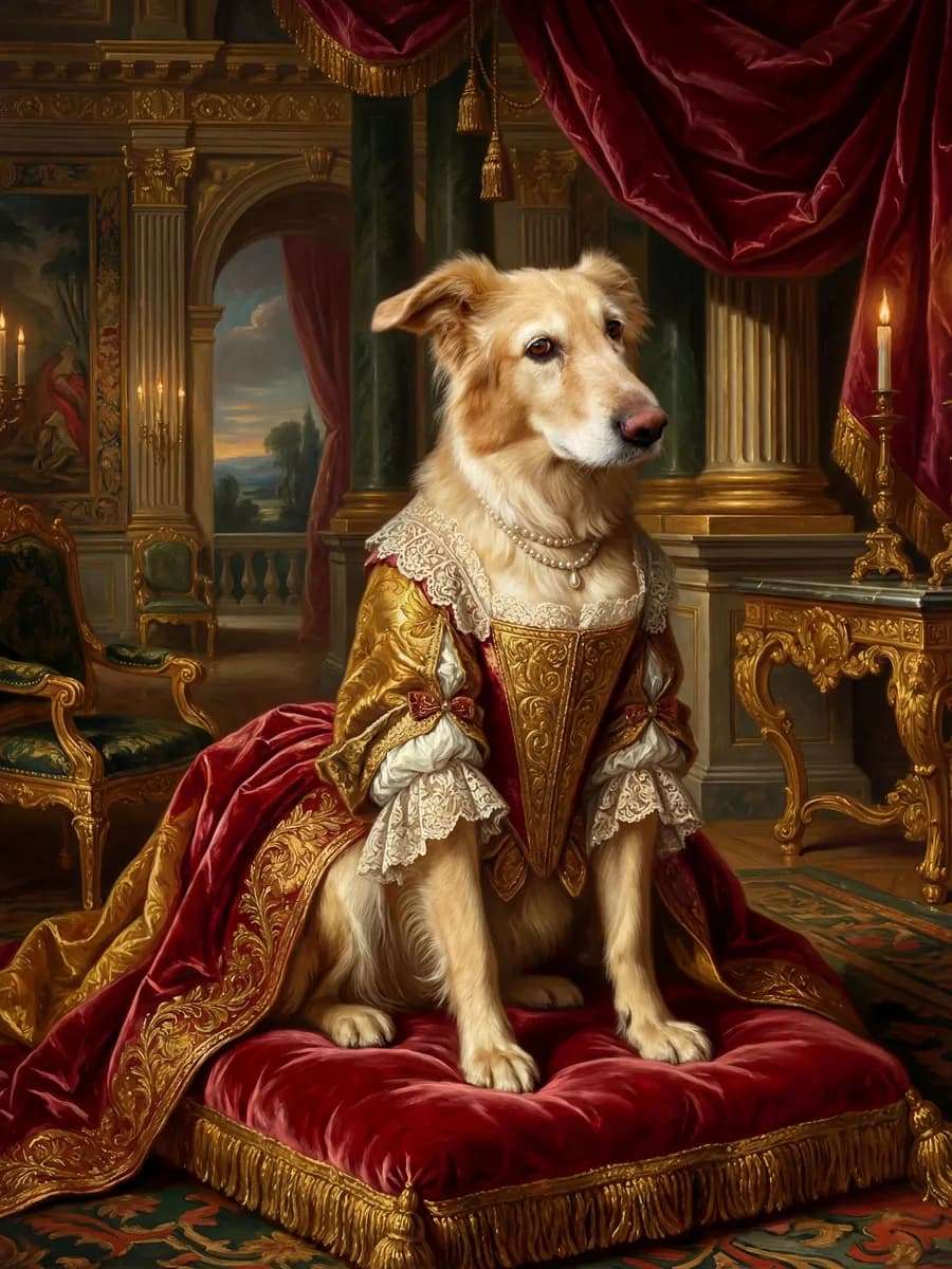 Barock KI-Tierportrait Beispiel 2
