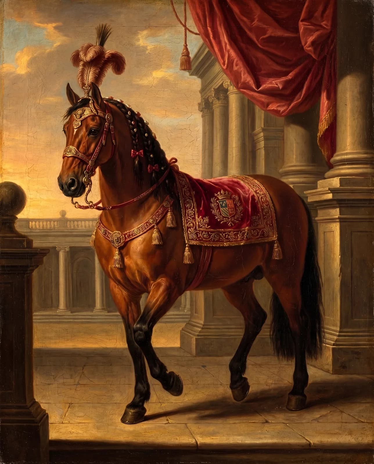Barock KI-Tierportrait Beispiel 5