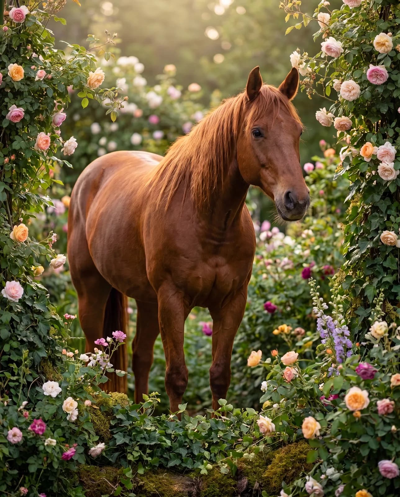 Botanisch KI-Tierportrait Beispiel 5