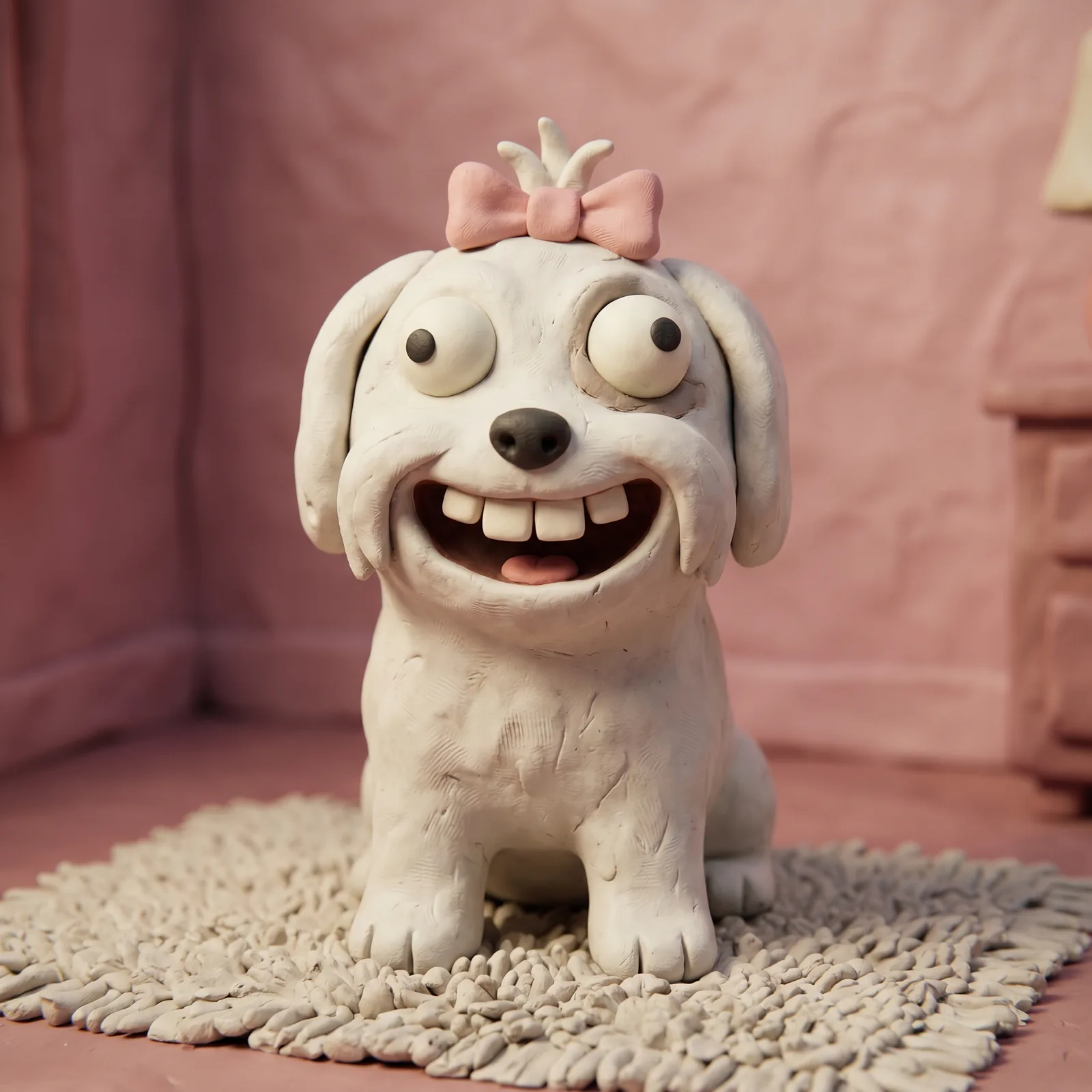 Claymation KI-Tierportrait Beispiel 2
