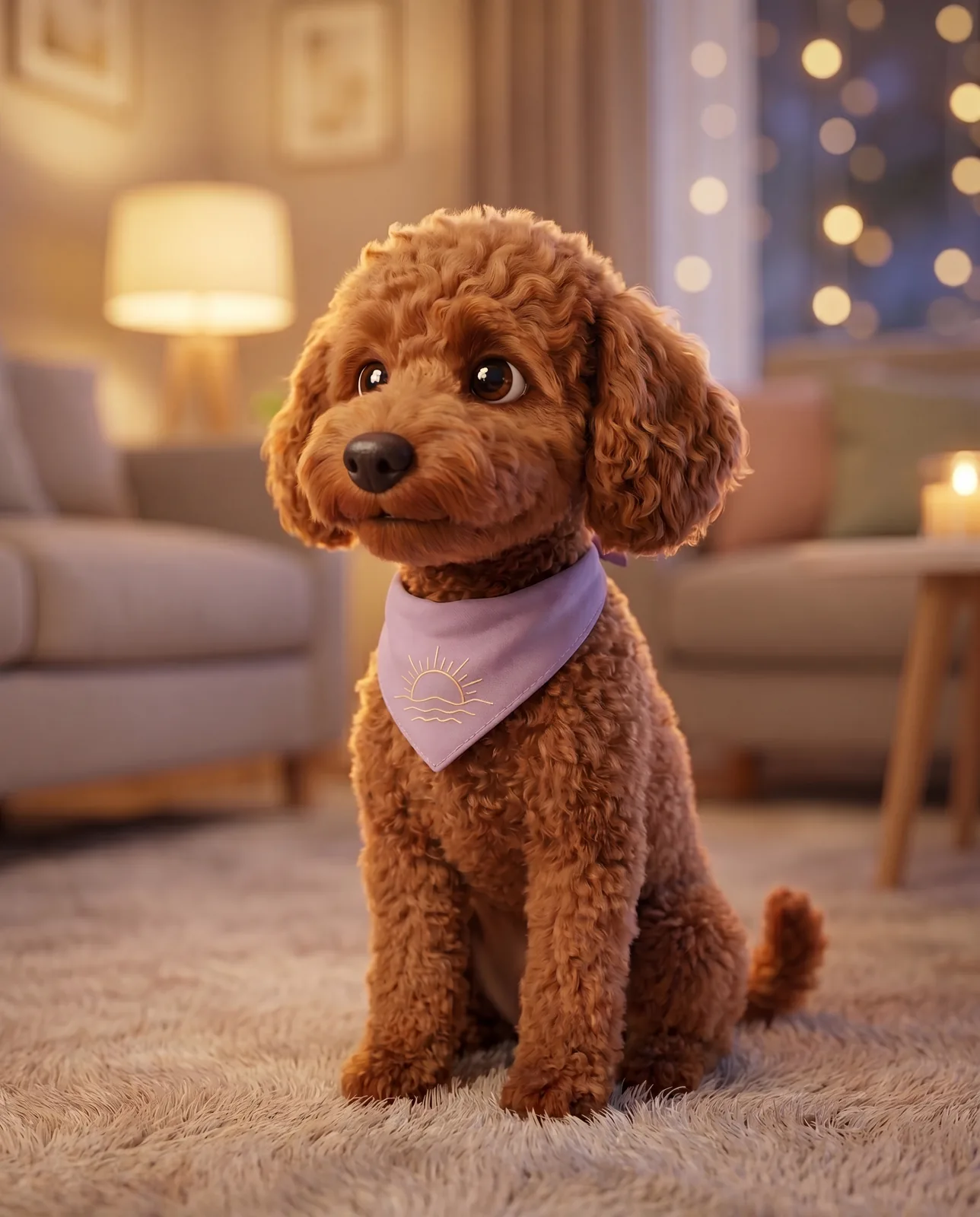 Pixar 3D KI-Tierportrait Beispiel 2