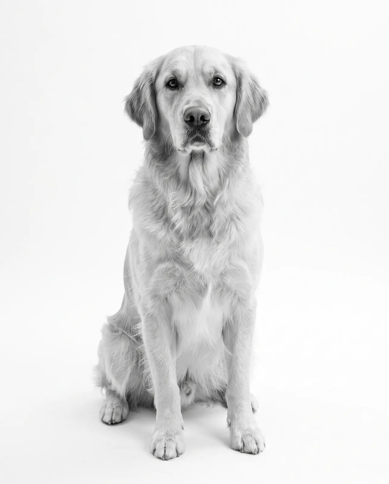 Studio-Portrait KI-Tierportrait Beispiel 2