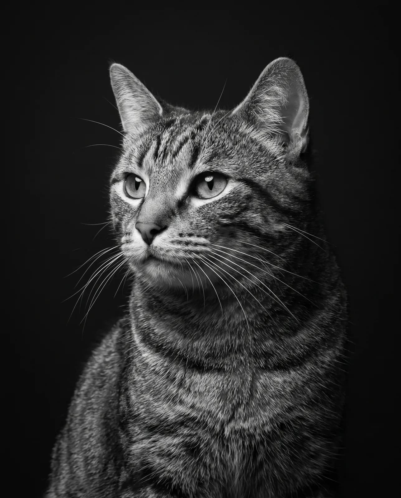 Studio-Portrait KI-Tierportrait Beispiel 3