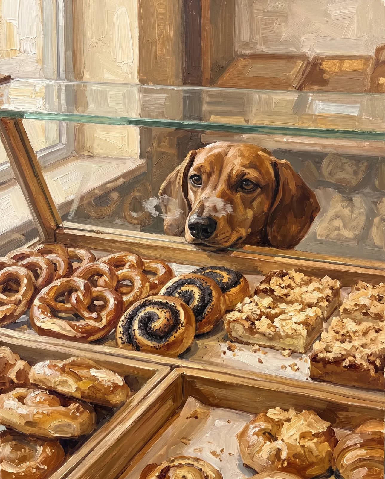 Witzige Szene KI-Tierportrait Beispiel 4