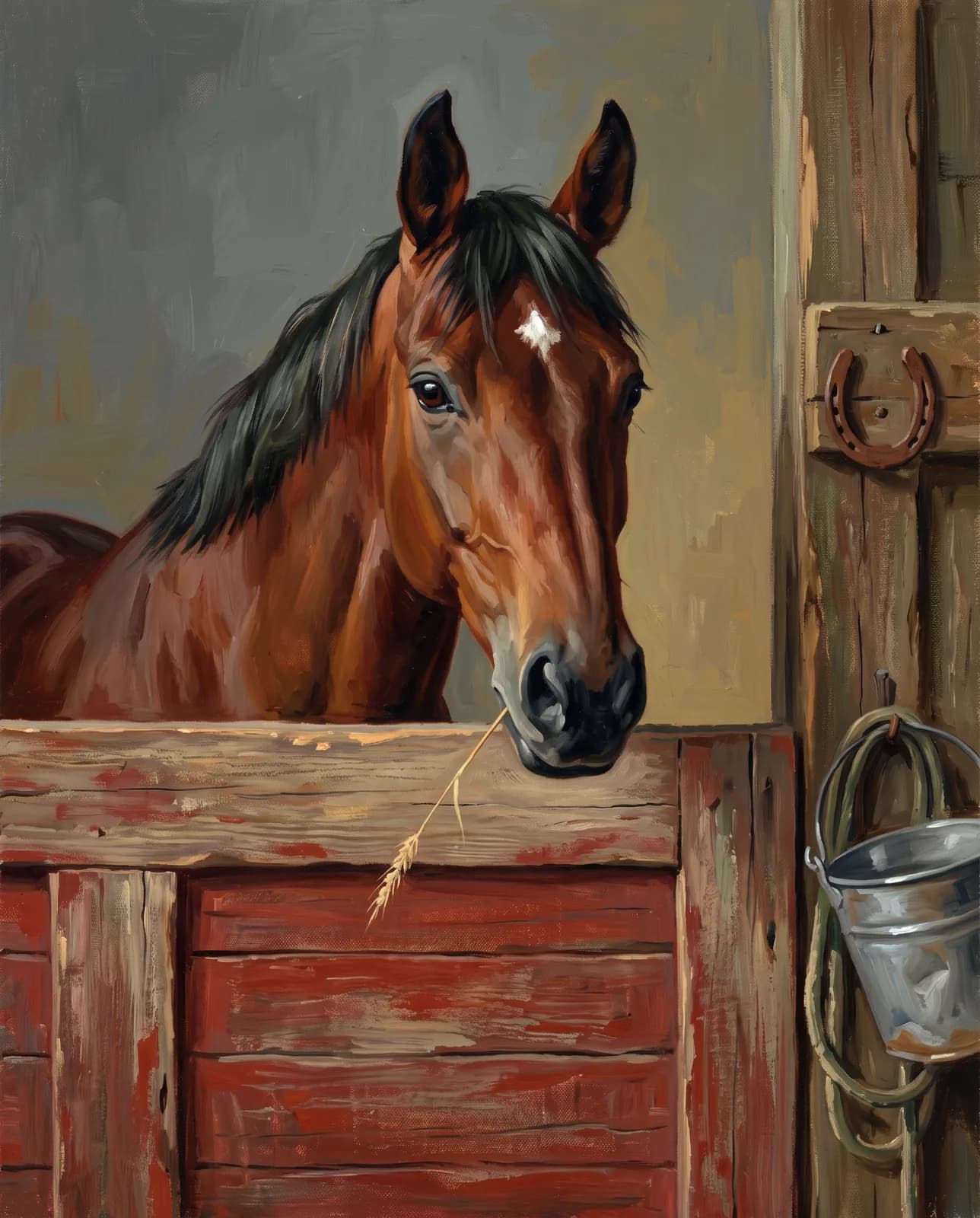 Witzige Szene KI-Tierportrait Beispiel 6